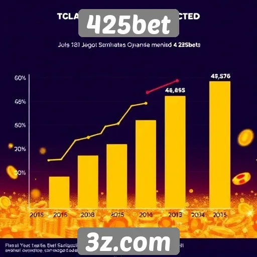 Estatísticas de crescimento do 425bet nos últimos anos